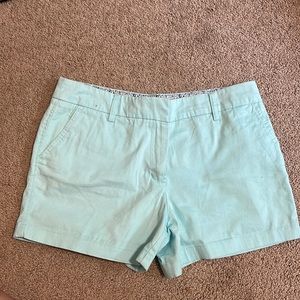 Teal dry good shorts